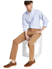 Tommy Hilfiger Mens Modern fit Dress Pants 32 / 32 Tan Light Brown Solid