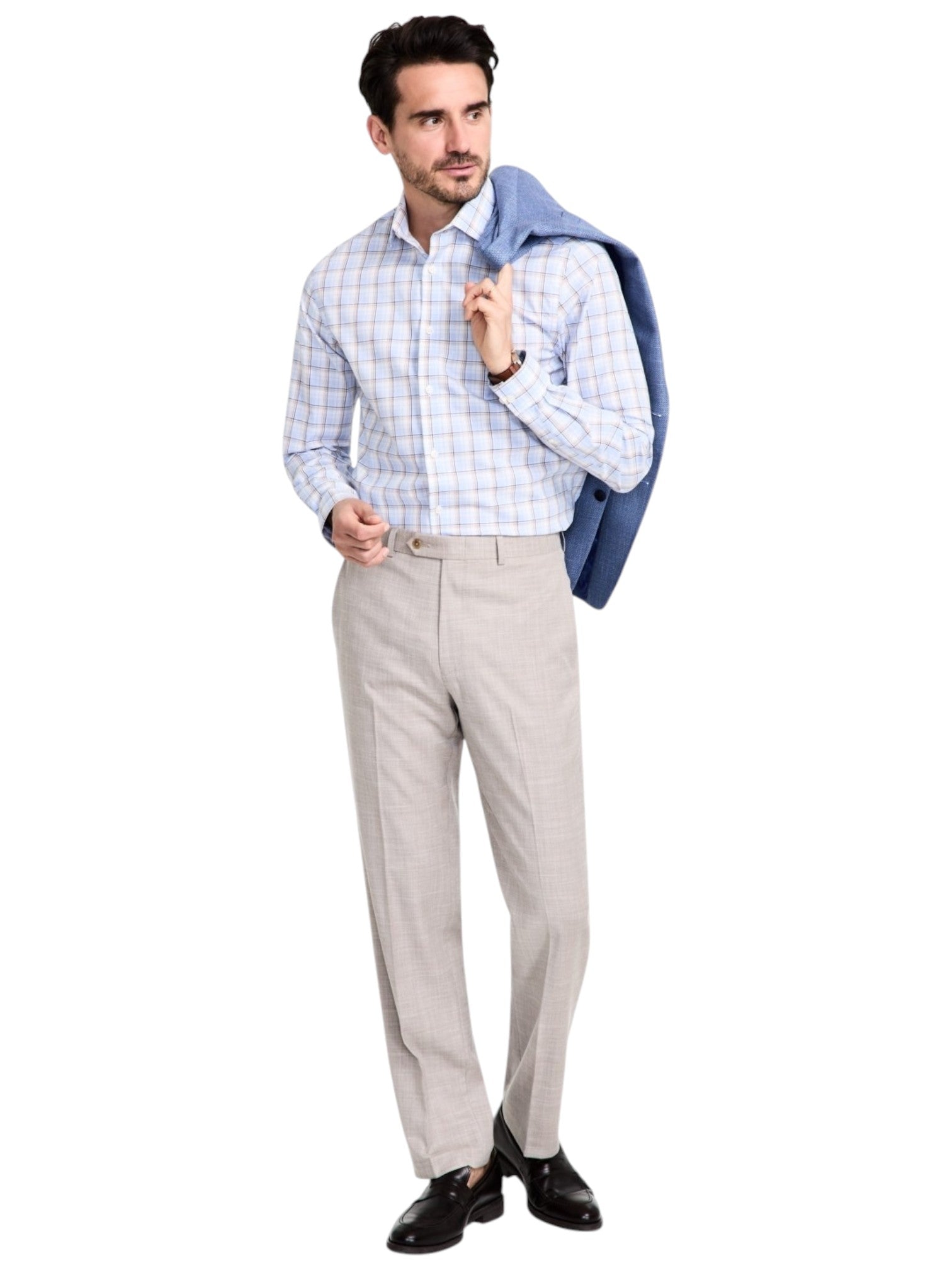 Michael Kors Mens Classic fit Dress Pants 32 / 30 Light Brown Solid