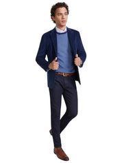 Tommy Hilfiger Mens Modern fit Cotton Corduroy Sport Coat Blazer 36 R Navy Blue