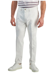 Kenneth Cole Mens Slim fit Dress Pants 34 / 32 White Solid