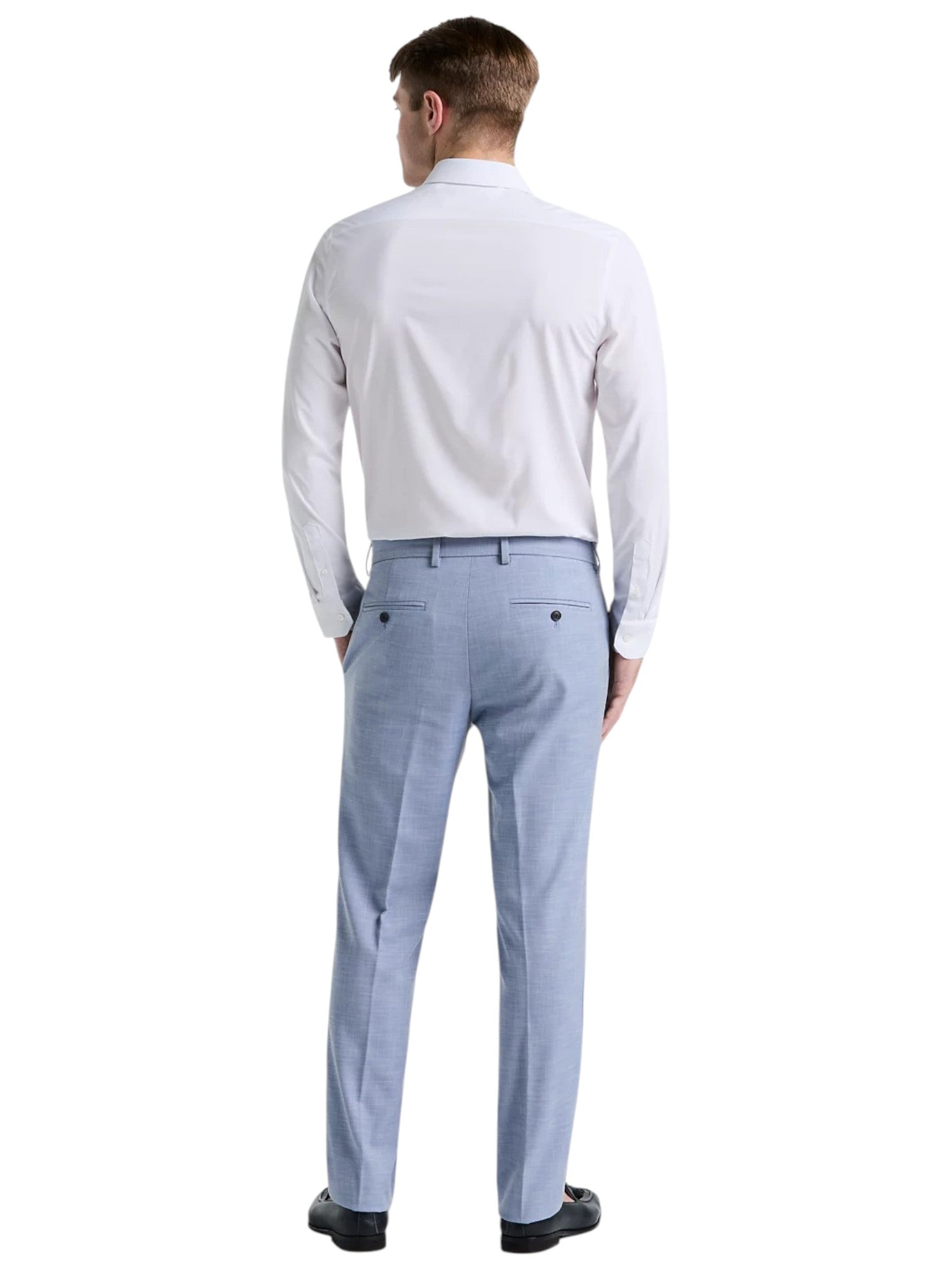 Perry Ellis Mens Modern fit Dress Pants 40 / 32 Light Blue