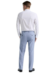 Perry Ellis Mens Modern fit Dress Pants 40 / 32 Light Blue