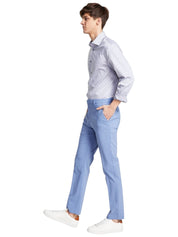 Tommy Hilfiger Mens Modern fit Dress Pants 30 / 30 Mid Blue Solid