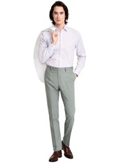 Tommy Hilfiger Mens Modern fit Dress Pants 36 / 30 Sage Green Solid