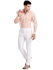 Bar Iii Mens Slim fit Dress Pants 34 / 30 White Solid Stretch