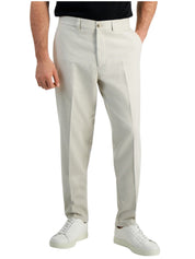 Kenneth Cole Mens Slim fit Dress Pants 34 / 29 Beige Solid