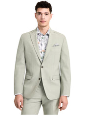 Bar Iii Mens Slim fit Suit Jacket Blazer 36 S Sage Green Solid
