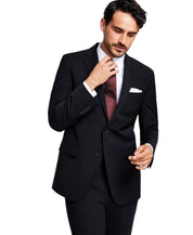 Brooks Brothers Mens Regular fit Suit Jacket Blazer 42 R Black Solid Stretch