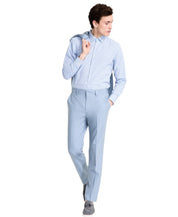 Hugo Boss Mens Modern fit Dress Pants 38 / 32 Light Blue Solid Wool