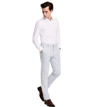 Tommy Hilfiger Mens Modern fit Dress Pants 40 / 32 Grey Plaid