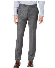Calvin Klein Mens Slim fit Dress Pants 31 / 32 Grey Solid Wool