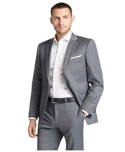 Tommy Hilfiger Mens Classic fit Suit Jacket Blazer 40 R Grey Solid