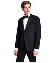 Bar Iii Mens Slim fit Tuxedo Jacket Blazer 38 R Black Solid Stretch