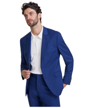 Hugo Boss Mens Modern fit Suit Jacket Blazer 38 S Blue Solid