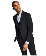 Tommy Hilfiger Mens Modern fit Suit Jacket Blazer 42 S Black Solid