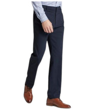 Tommy Hilfiger Mens Modern fit Dress Pants 36 / 32 Blue Solid Stretch