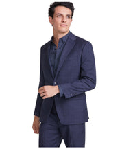 Tallia Mens Classic fit Suit Jacket Blazer 42 R Navy Blue Solid