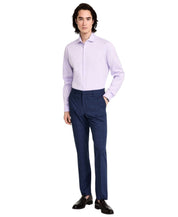 Tommy Hilfiger Mens Modern fit Dress Pants 34 / 32 Navy Blue Plaid Stretch