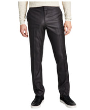 Kenneth Cole Mens Slim fit Dress Pants 36 / 29 Gun Metal Grey Solid