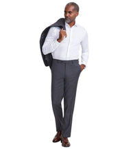 Tallia Mens Classic fit Dress Pants 30 / 30 Charcoal Grey Solid