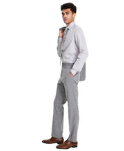 Dkny Mens Modern fit Dress Pants 34 / 30 Light Grey Plaid
