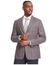 Tommy Hilfiger Mens Classic fit Sport Coat Blazer 40 R Brown Plaid