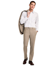 Brooks Brothers Mens Classic fit Dress Pants 36 / 34 Beige Solid Stretch Wool