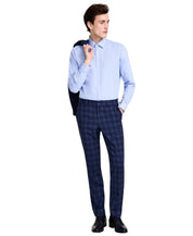Hugo Boss Mens Modern fit Dress Pants 40 / 32 Navy Blue Plaid Wool