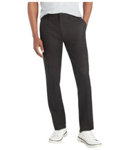 Kenneth Cole Mens Slim fit Dress Pants 33 / 30 Black Solid Stretch