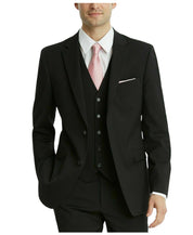 Tommy Hilfiger Mens Classic fit Suit Jacket Blazer 44 R Black Solid Stretch