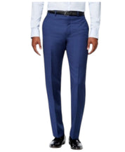 Calvin Klein Mens Slim fit Dress Pants 31 / 30 Navy Blue Solid Stretch
