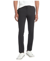 Kenneth Cole Mens Slim fit Dress Pants 30 / 32 Black Solid Stretch