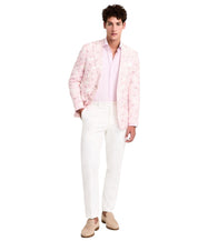 Tallia Mens Slim fit Sport Coat Blazer 40 S Pink Floral Stretch Linen