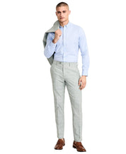 Bar Iii Mens Slim fit Dress Pants 32 / 30 Sage Green Solid Stretch Linen