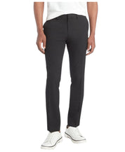 Kenneth Cole Mens Skinny fit Dress Pants 32 / 32 Black Solid Stretch