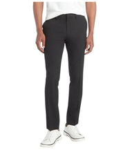 Kenneth Cole Mens Slim fit Dress Pants 32 / 30 Black Solid Stretch