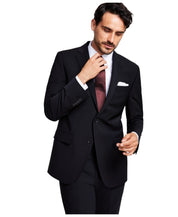 Brooks Brothers Mens Classic fit Suit Jacket Blazer 48 L Black Solid Stretch