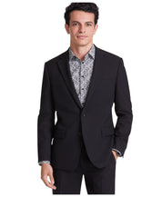 Tallia Mens Classic fit Suit Jacket Blazer 44 R Black Solid