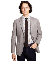 Bar Iii Mens Slim fit Sport Coat Blazer 36 S Beige Herringbone