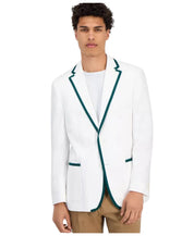 Tommy Hilfiger Mens Modern fit Suit Jacket Blazer 46 S White Solid