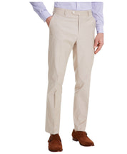 Tommy Hilfiger Mens Modern fit Dress Pants 44 / 30 Beige Solid Stretch