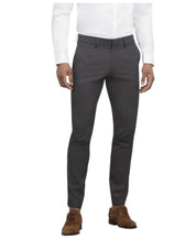 Kenneth Cole Mens Skinny fit Dress Pants 38 / 32 Charcoal Grey Solid Stretch