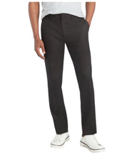 Kenneth Cole Mens Slim fit Dress Pants 31 / 30 Black Solid Stretch