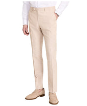 Tommy Hilfiger Mens Modern fit Dress Pants 44 / 32 Beige Solid