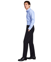 Brooks Brothers Mens Classic fit Dress Pants 34 / 32 Grey Solid Stretch