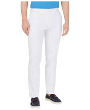 Tommy Hilfiger Mens Modern fit Dress Pants 38 / 30 White Solid Stretch