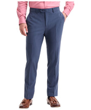 Bar Iii Mens Slim fit Dress Pants 30 / 30 Steel Blue Solid Stretch