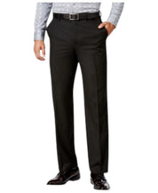 Sean John Mens Classic fit Dress Pants 40 / 34 Black Solid