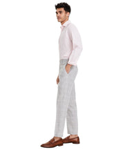Bar Iii Mens Slim fit Dress Pants 33 / 32 Grey Plaid