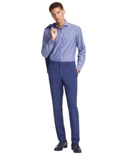 Hugo Boss Mens Modern fit Dress Pants 36 / 32 Blue Check